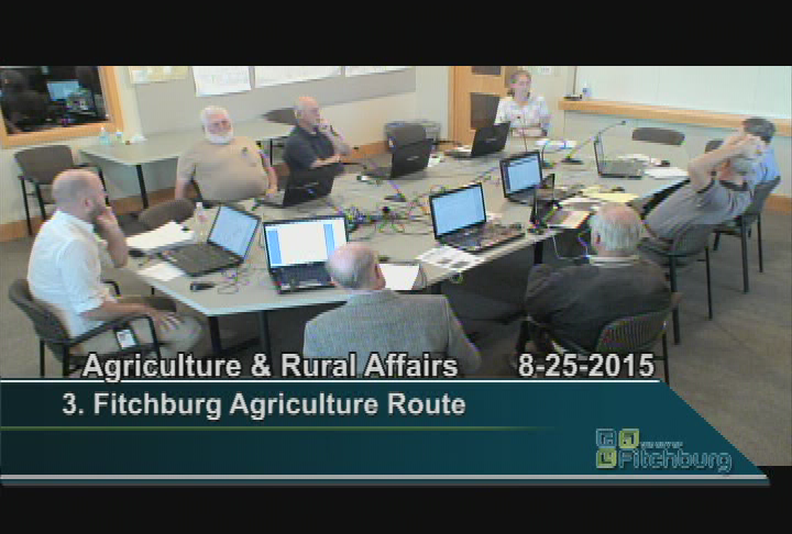 Agriculture and Rural Affairs 8-25-15