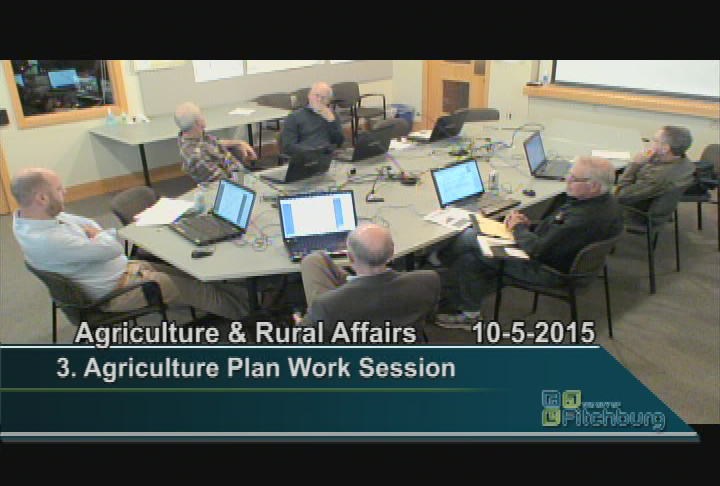 Thumbnail image for Agriculture and Rural Affairs 10-5-15