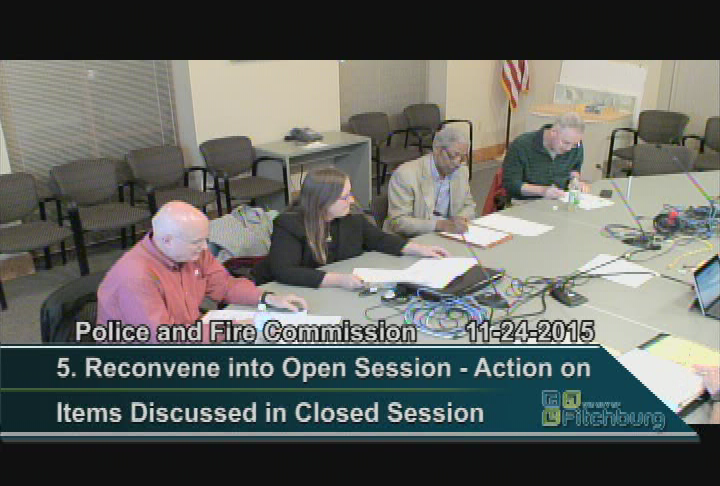Police and Fire Commission 11-24-15