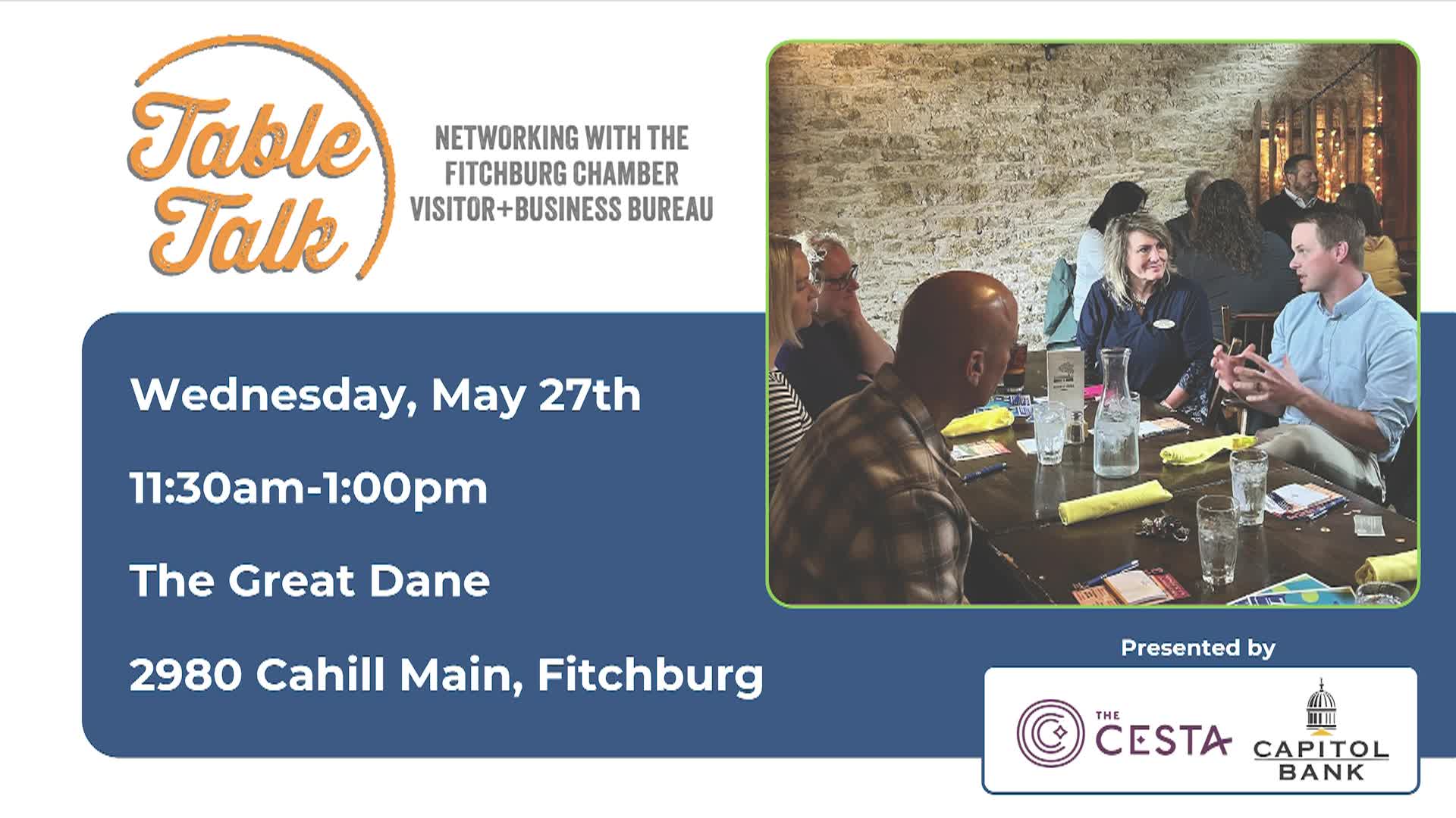 Thumbnail image for Fitchburg Focus Presented by the Fitchburg Chamber: Alliant Energy Center 5-13-26