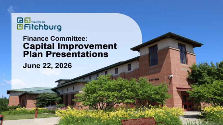 Thumbnail image for Finance Committee: Capital Improvement Plan Department Presentations 6-22-26