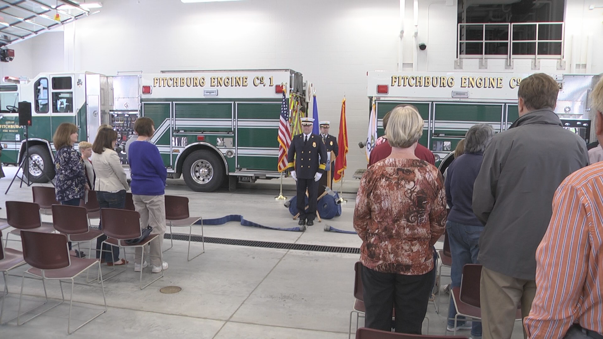 Fitchburg Fire Rescue Station #2 Dedication and Uncoupling Ceremony 9-8-17