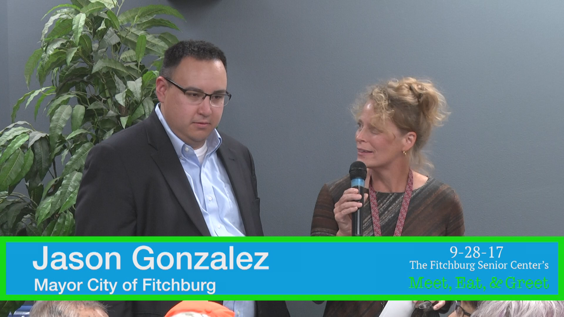 Fitchburg Senior Center Meet, Eat and Greet 9-28-17