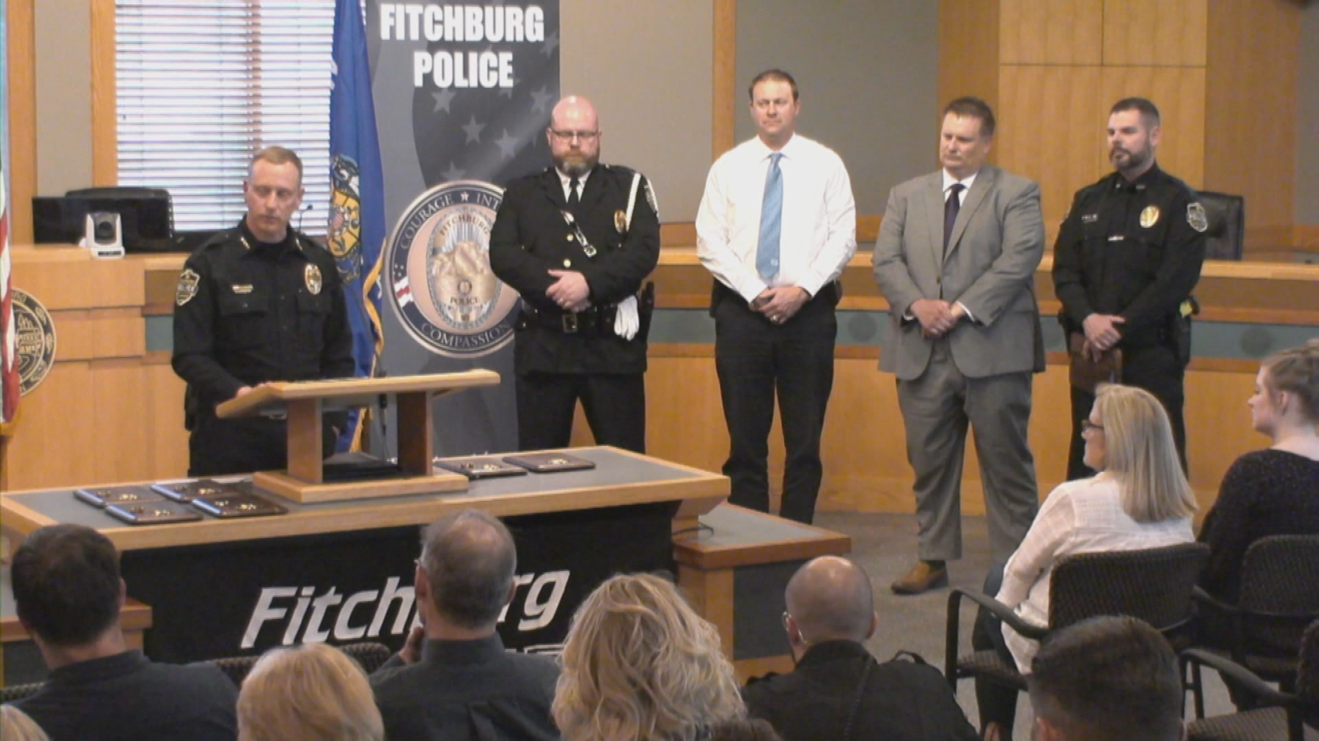 Fitchburg Police Department Award Ceremony 5-15-19