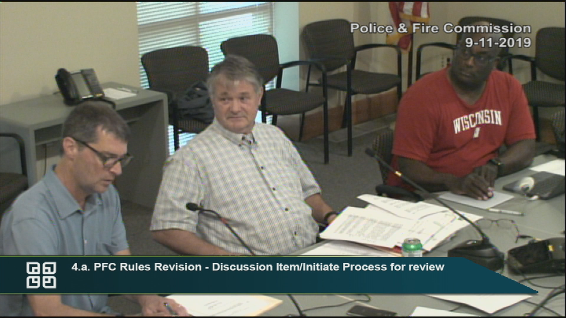 Police and Fire Commission 9-11-19